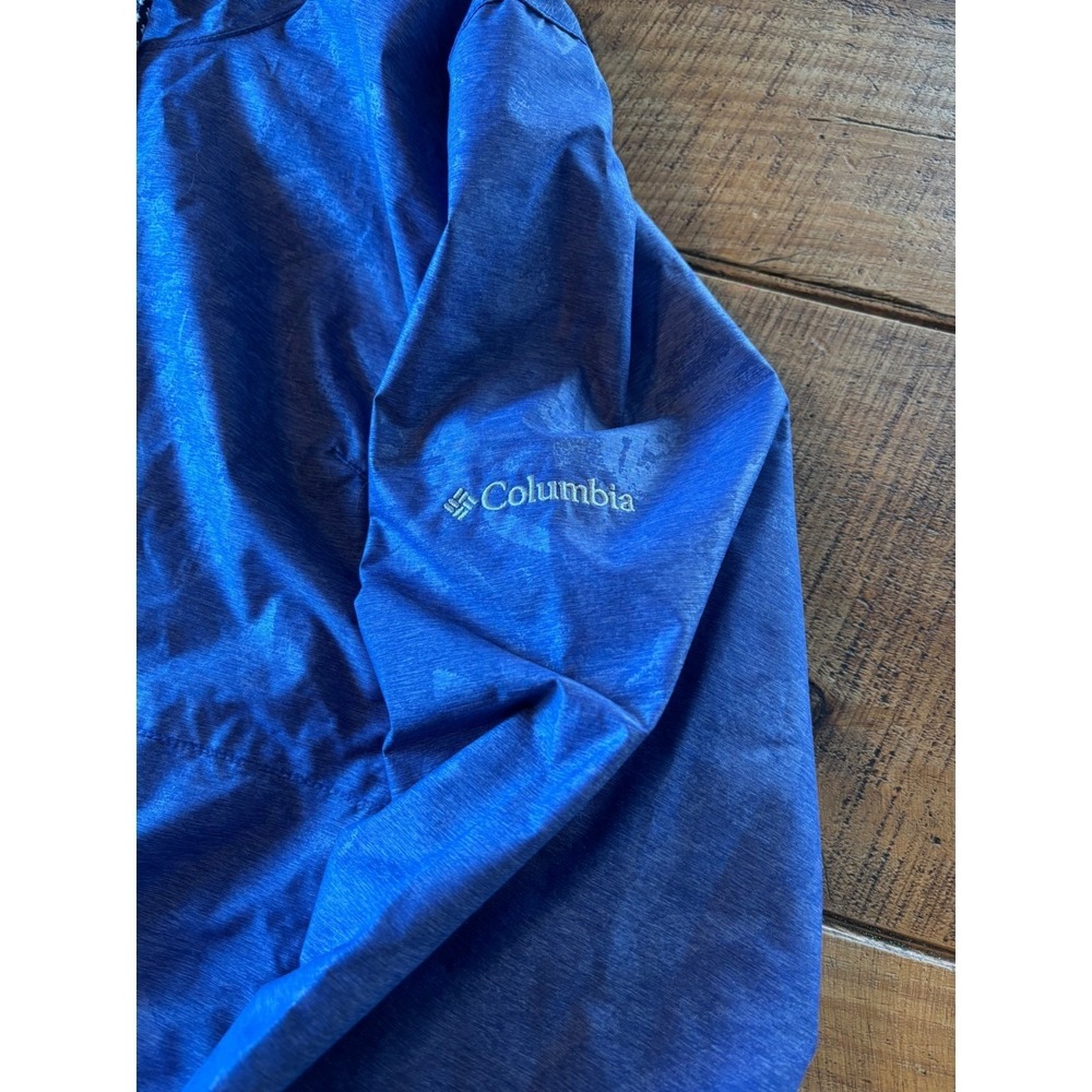 Columbia Womens Lillian Ridge Short Jacket Waterproof Purple/Blue Size XXL EUC - Picture 5 of 13